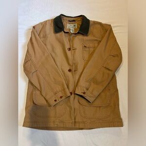 L.L. Bean Saddle Original Field Coat, Flannel Lined Jacket, Men’s XL, Very Nice!